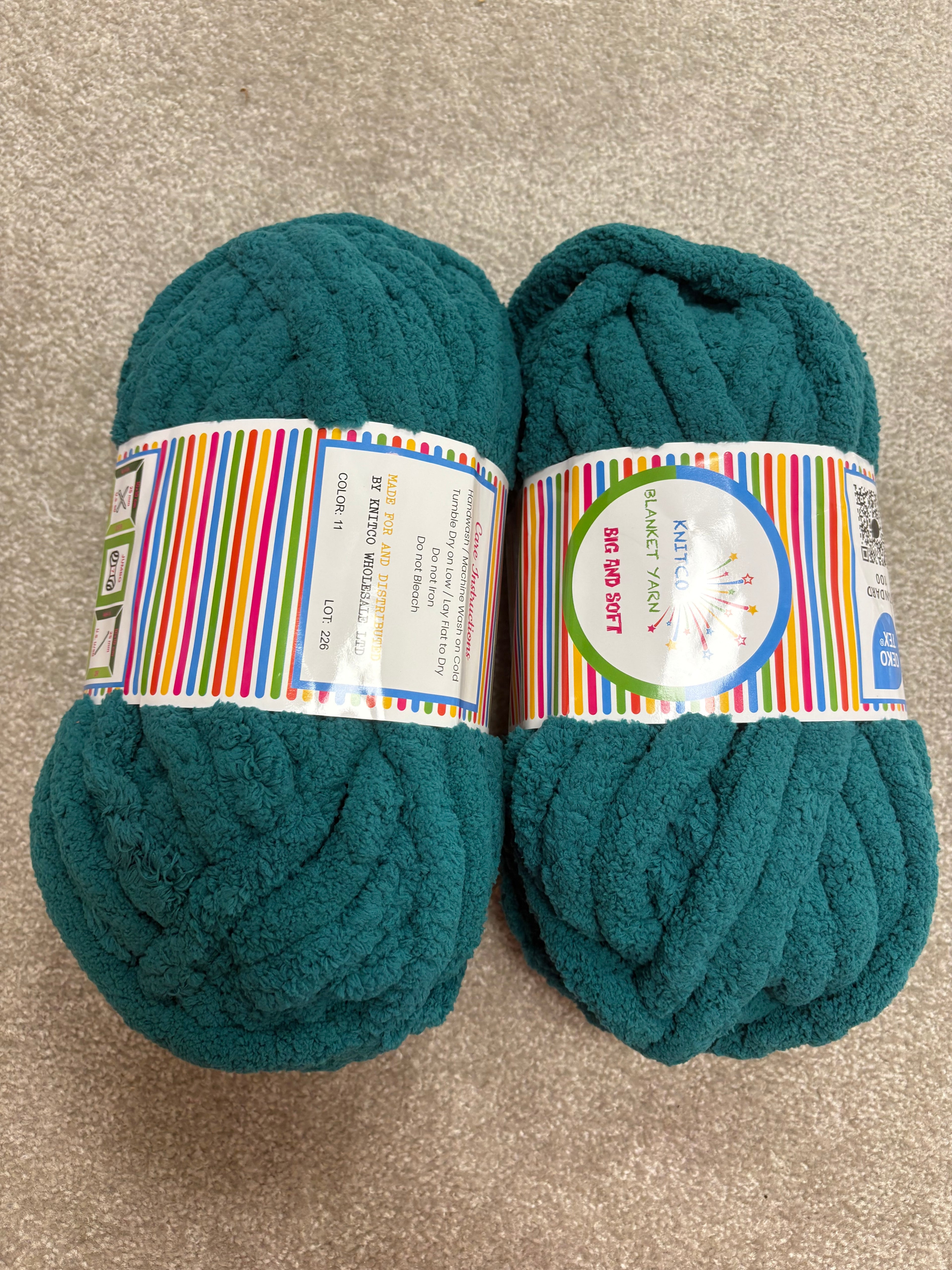 Soft and cosy 250g blanket
