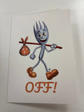 Fork folks card