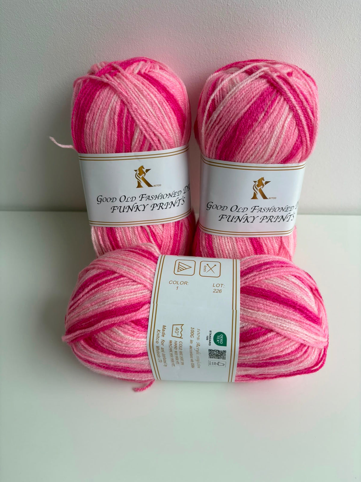 Knitco Funky Print 100g