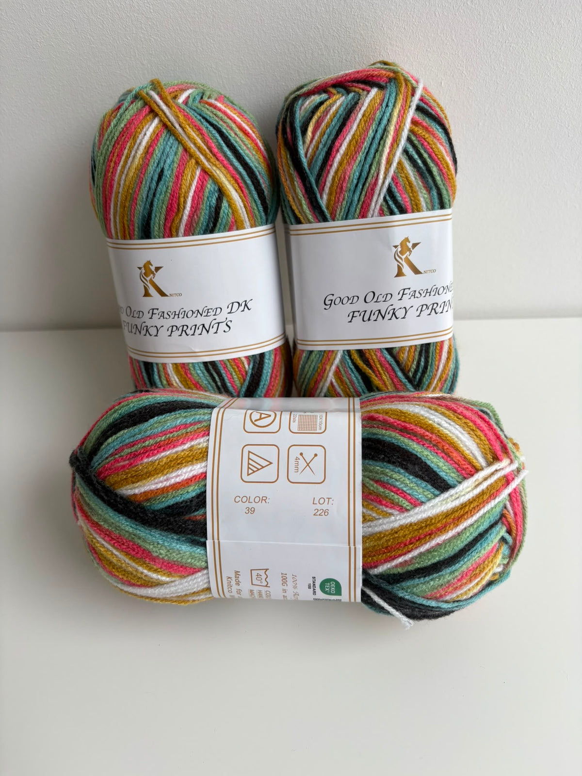 Knitco Funky Print 100g