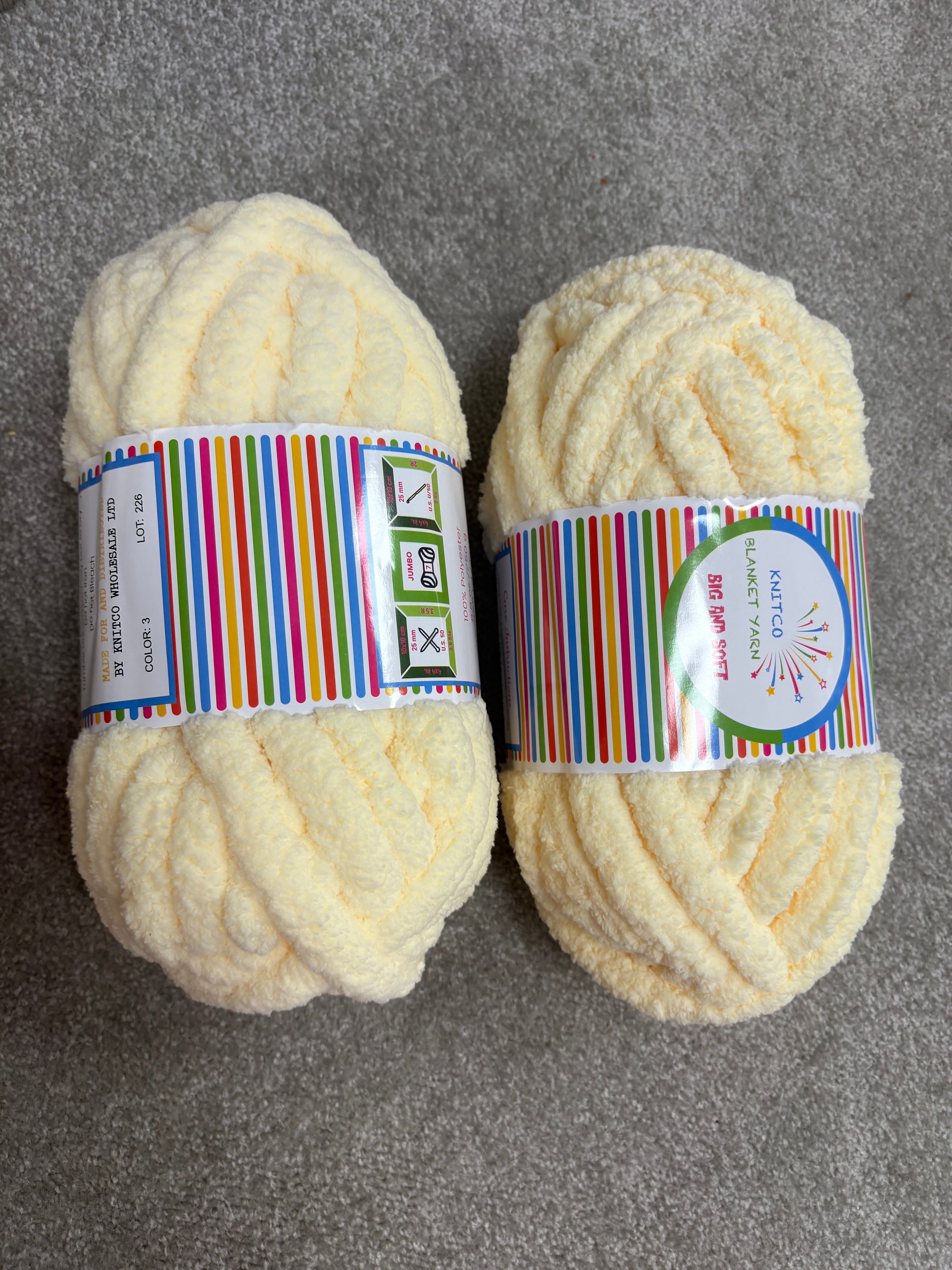 Soft and cosy 250g blanket