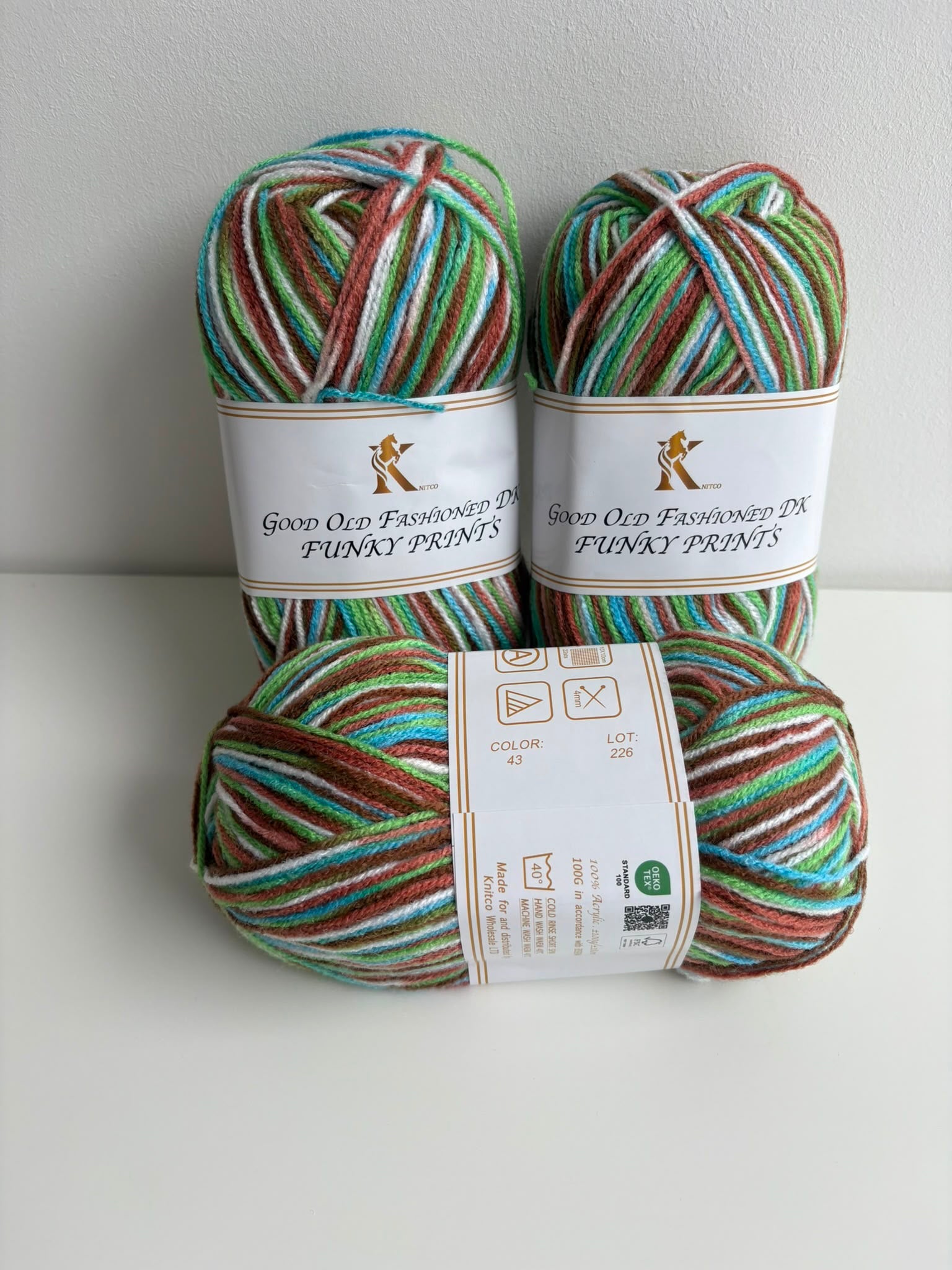 Knitco Funky Print 100g