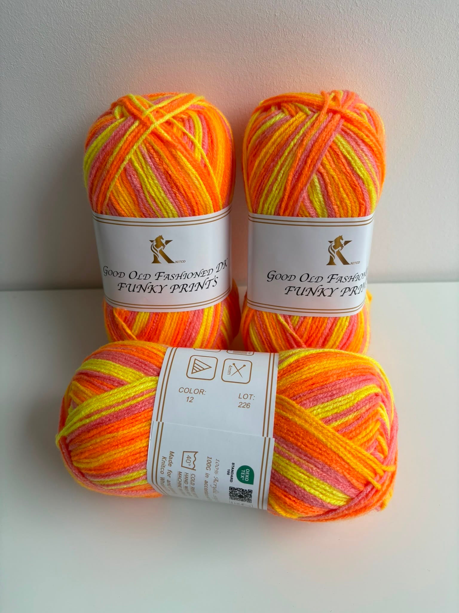 Knitco Funky Print 100g