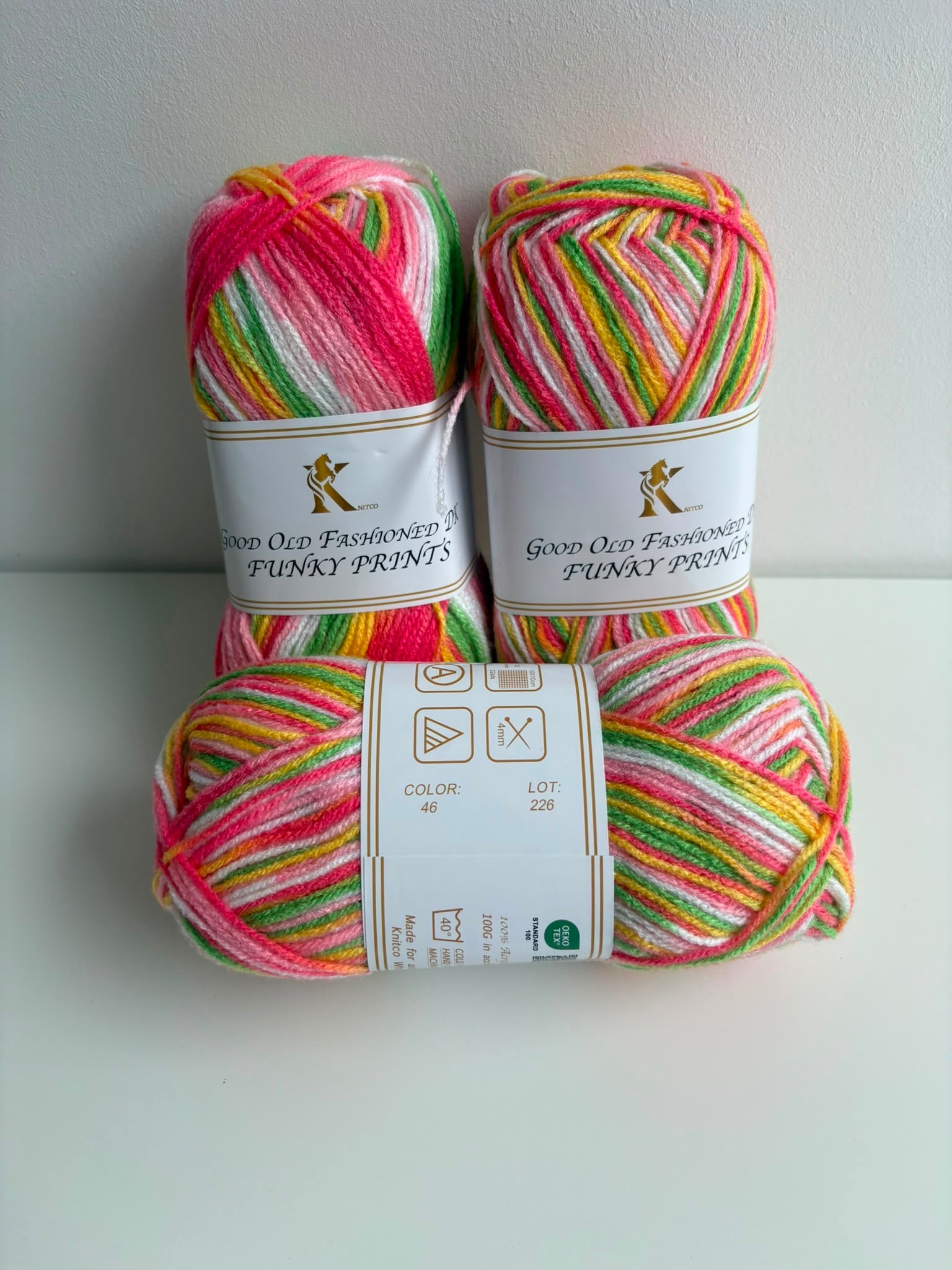 Knitco Funky Print 100g