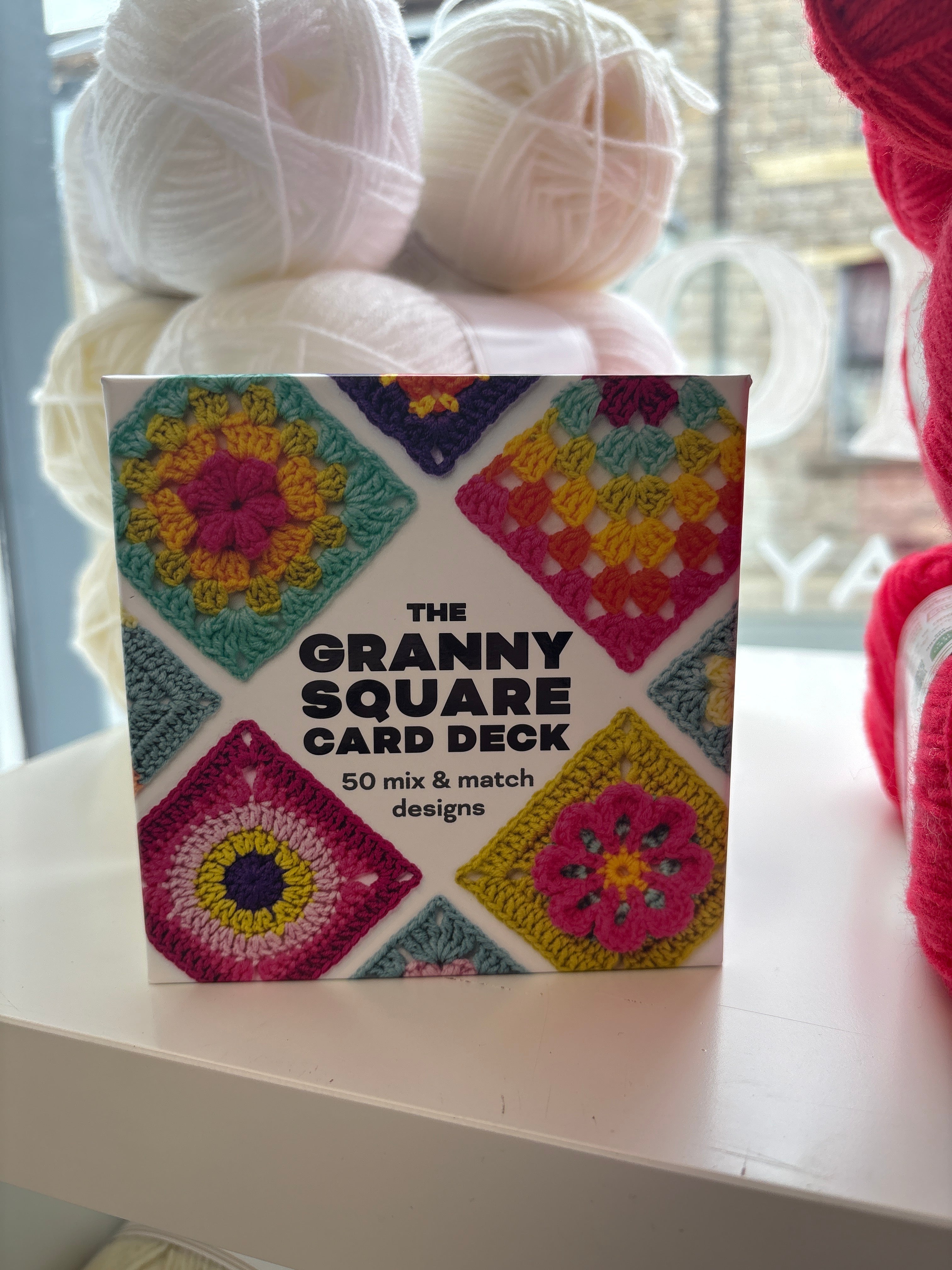 Granny square card deck