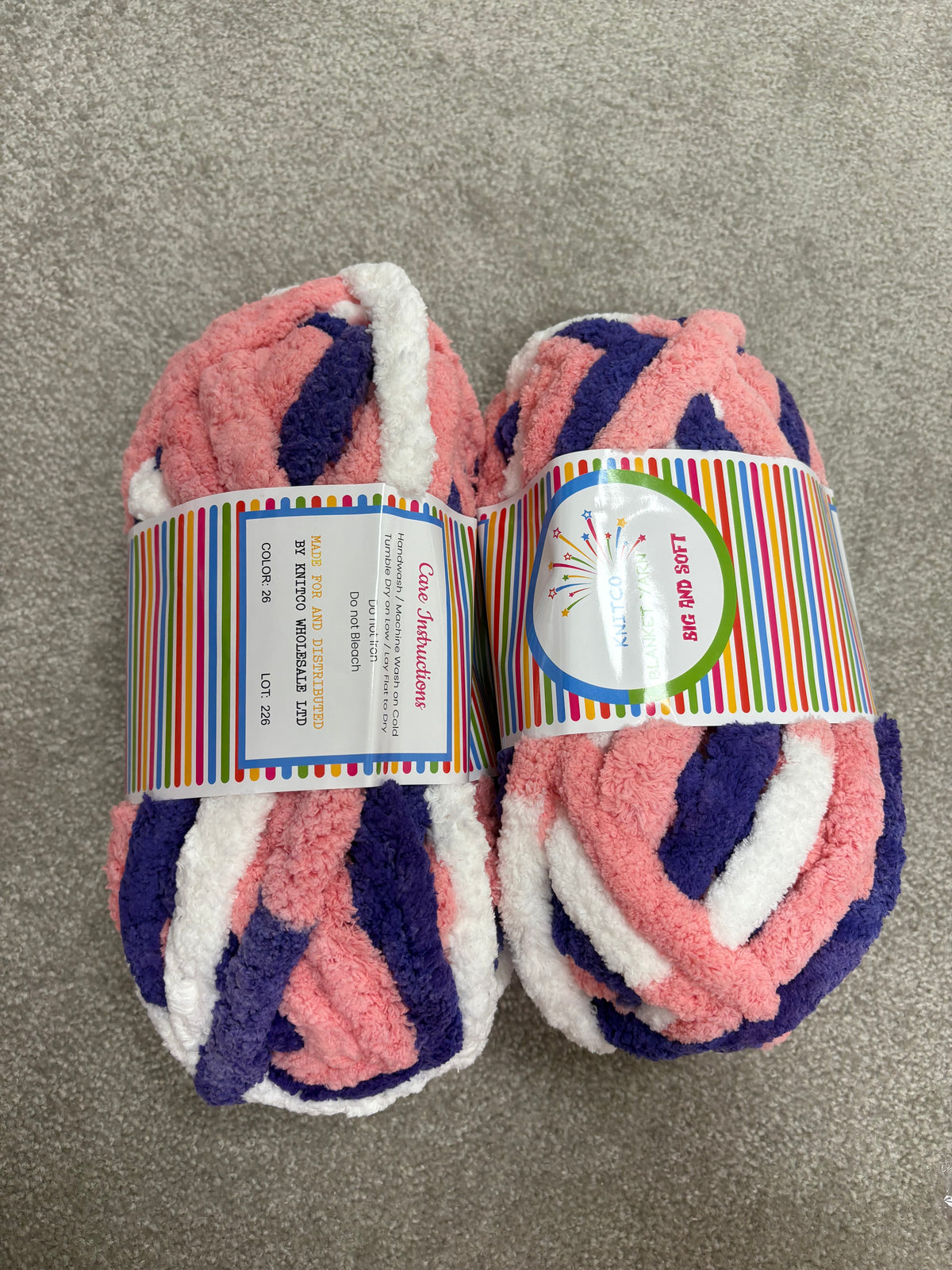 Soft and cosy 250g blanket