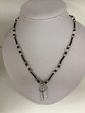 Aura Glass Pendant Opalite bead