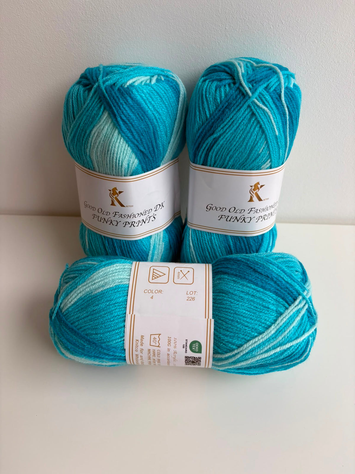 Knitco Funky Print 100g