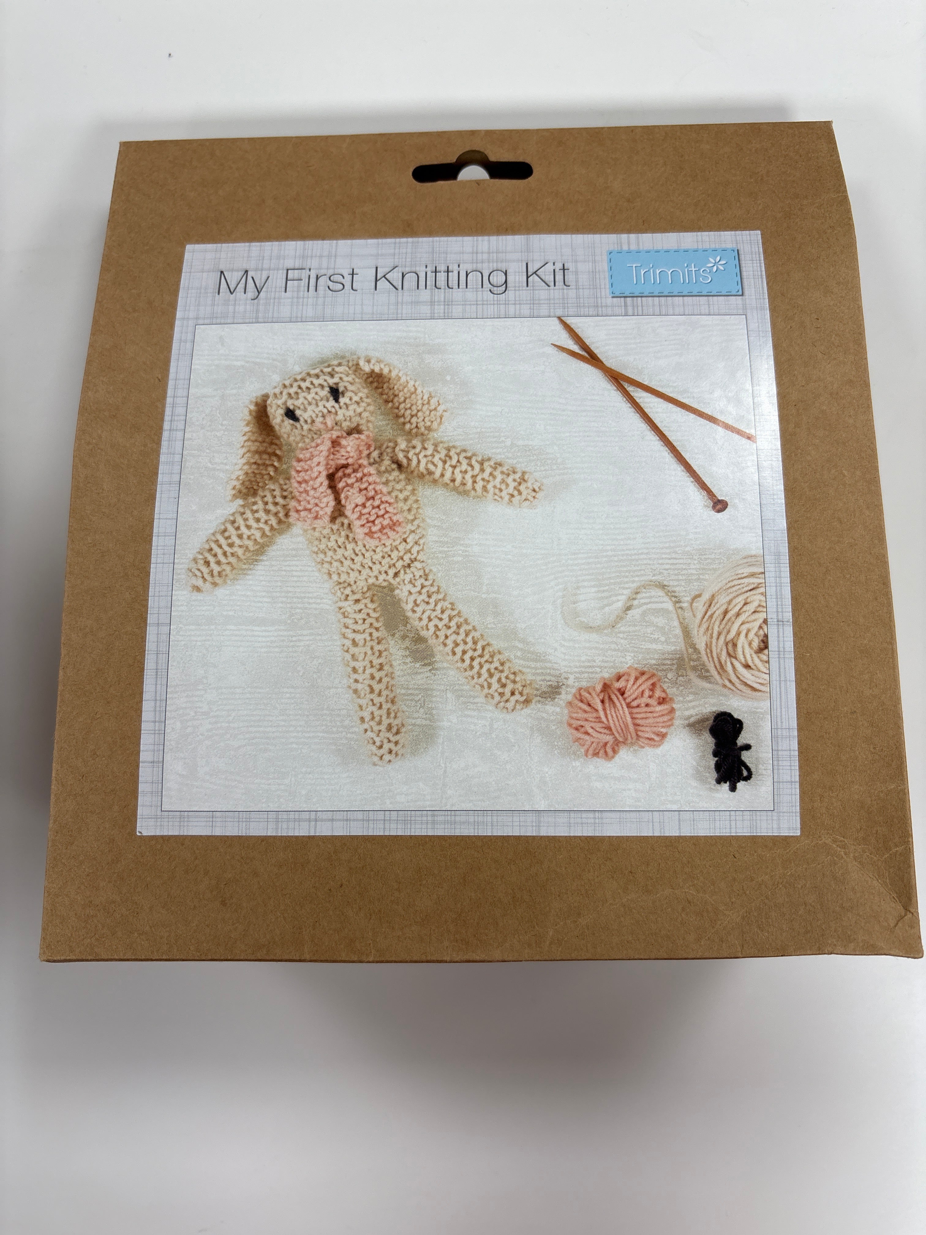 My first knitting kit - Bunny