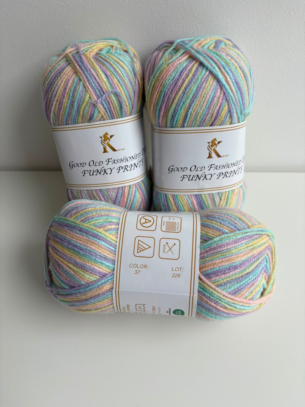 Knitco Funky Print 100g