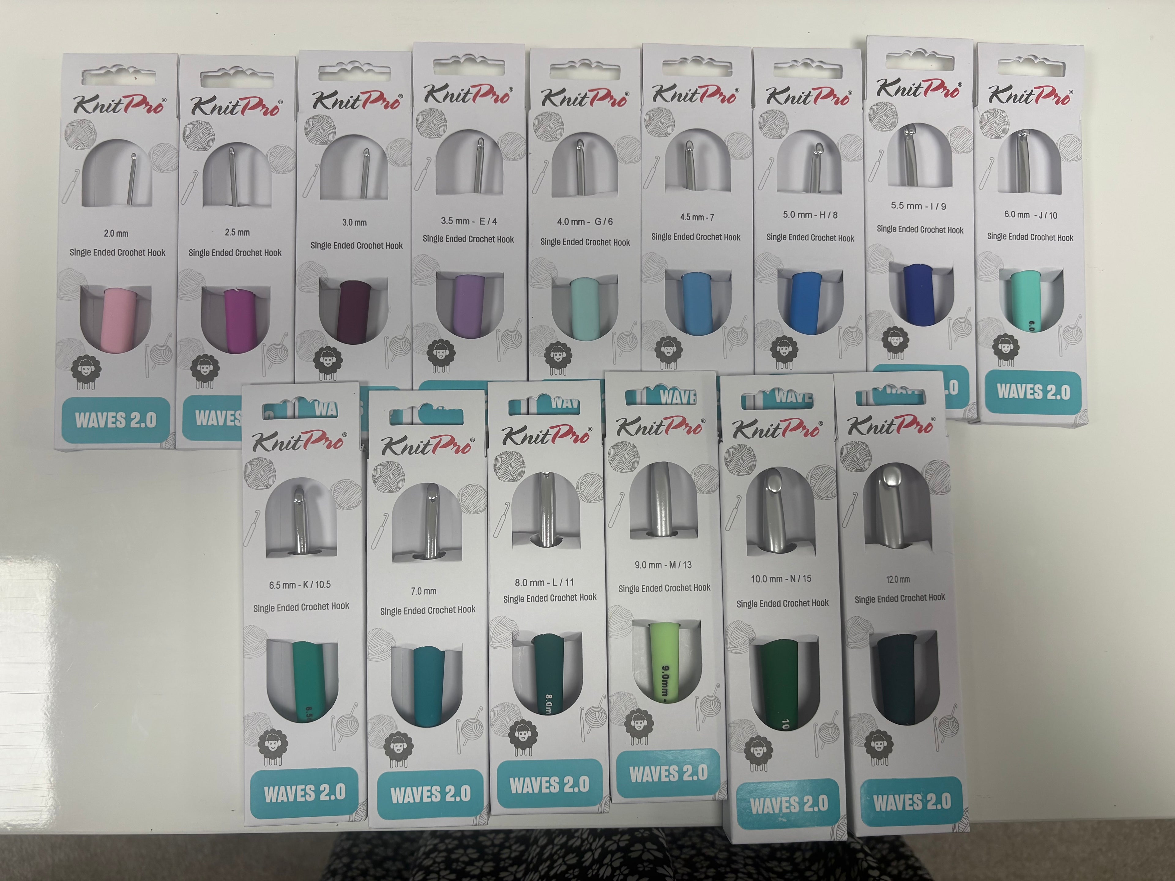 Knitpro Wave 2.0 crochet hook