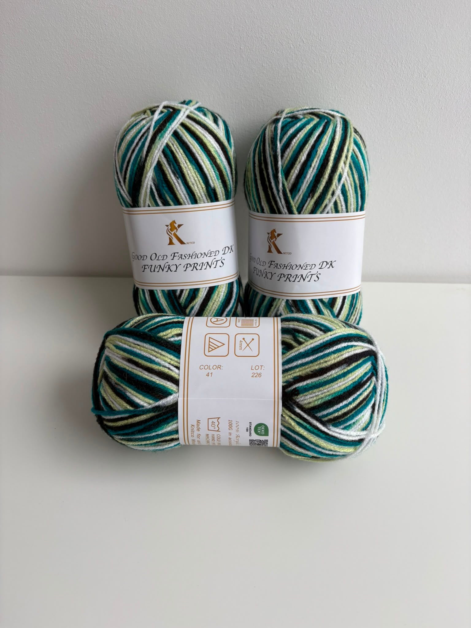 Knitco Funky Print 100g