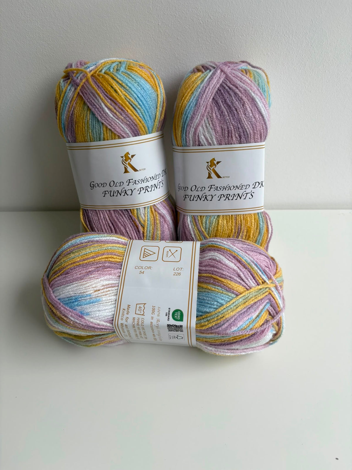 Knitco Funky Print 100g