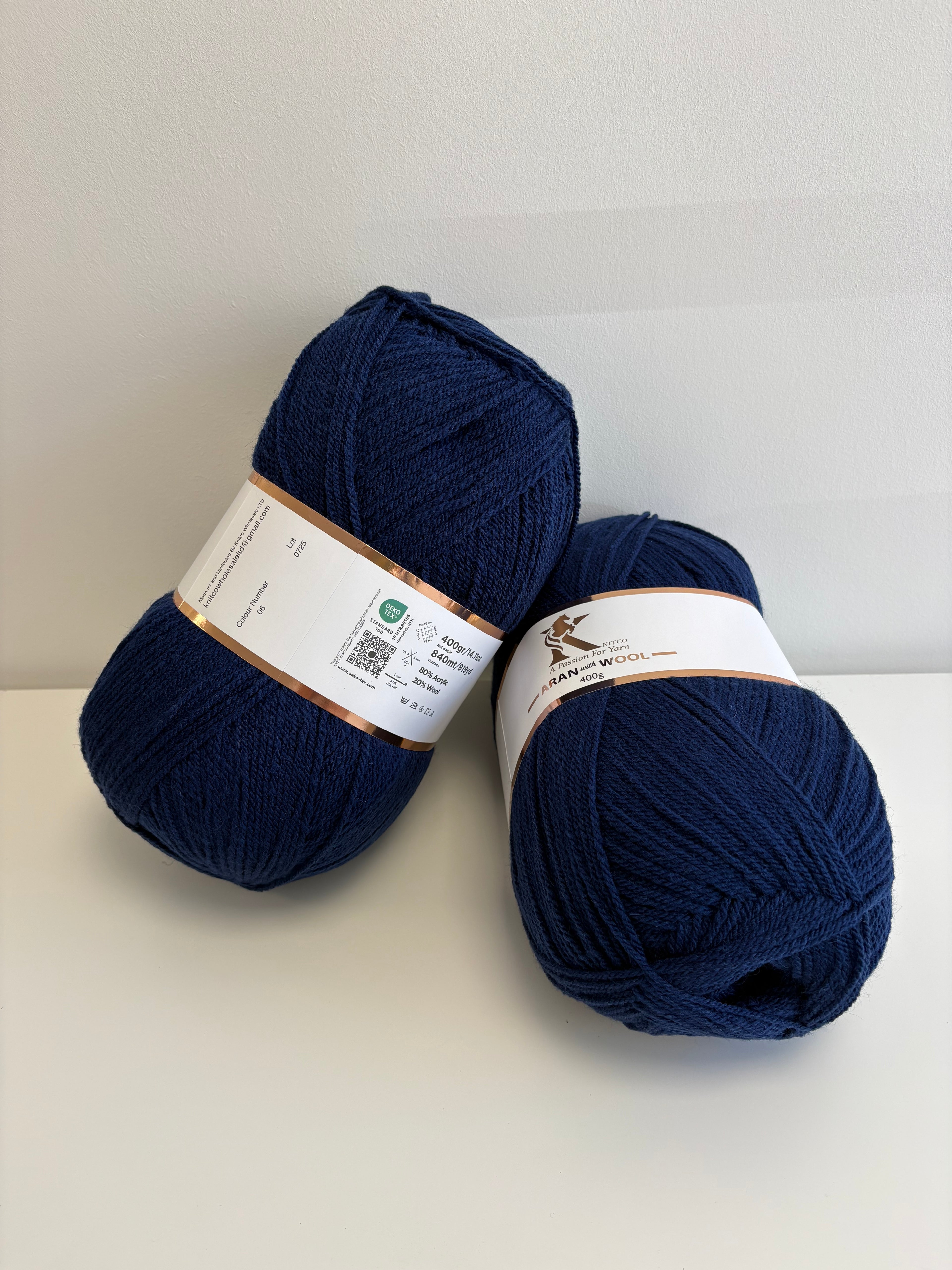 Knitco Aran with wool & tweed 400g