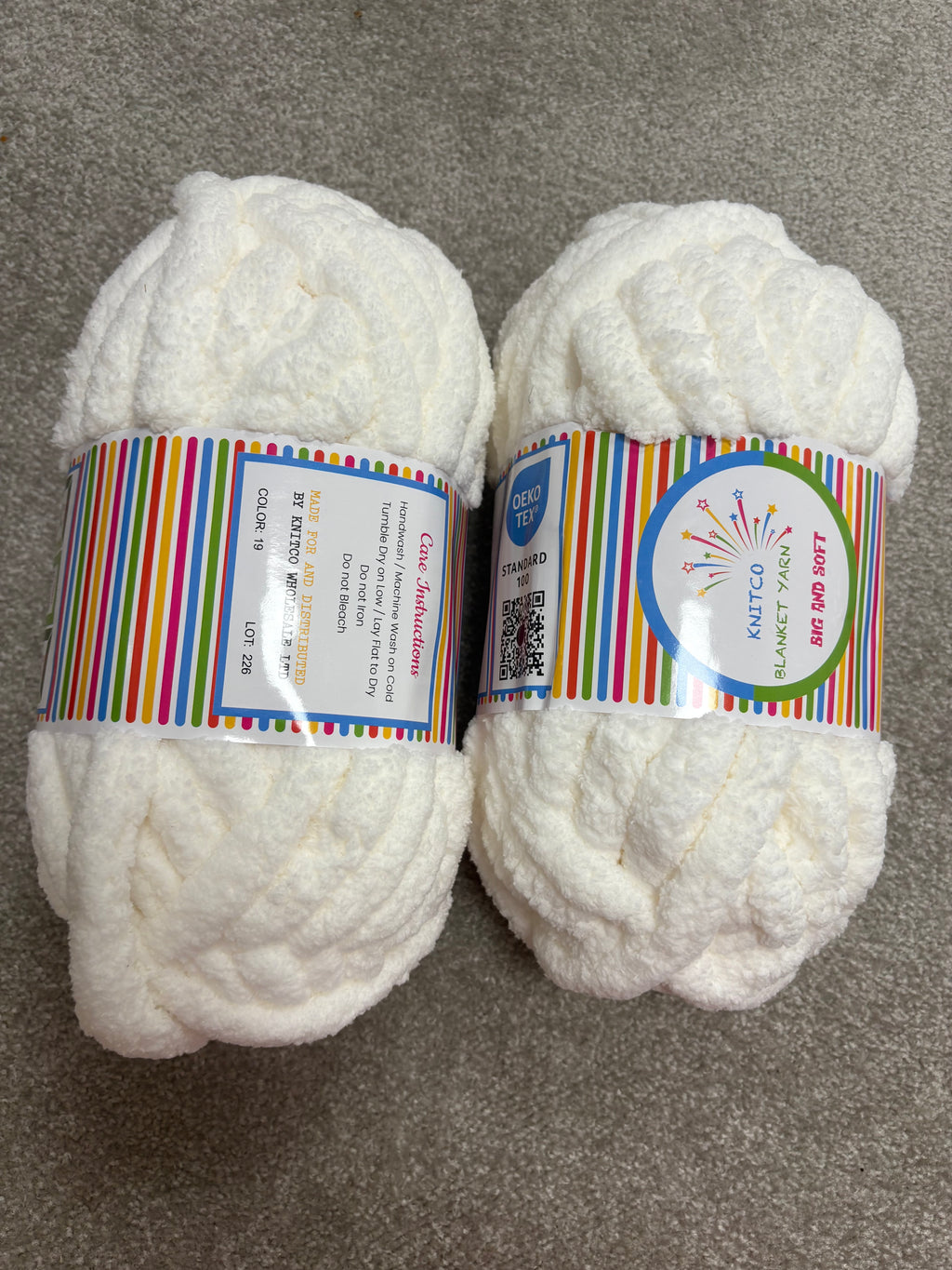 Soft and cosy 250g blanket