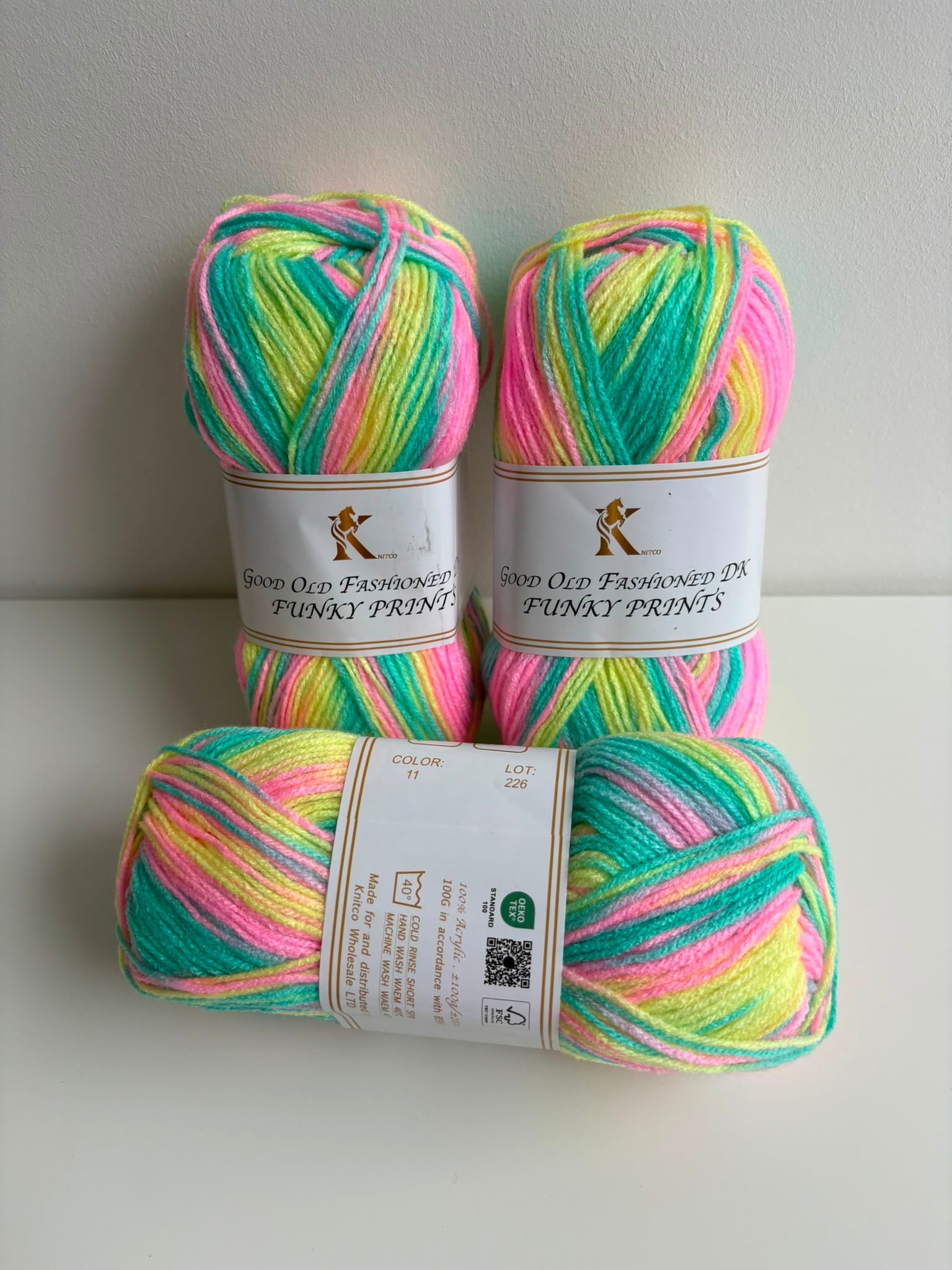 Knitco Funky Print 100g