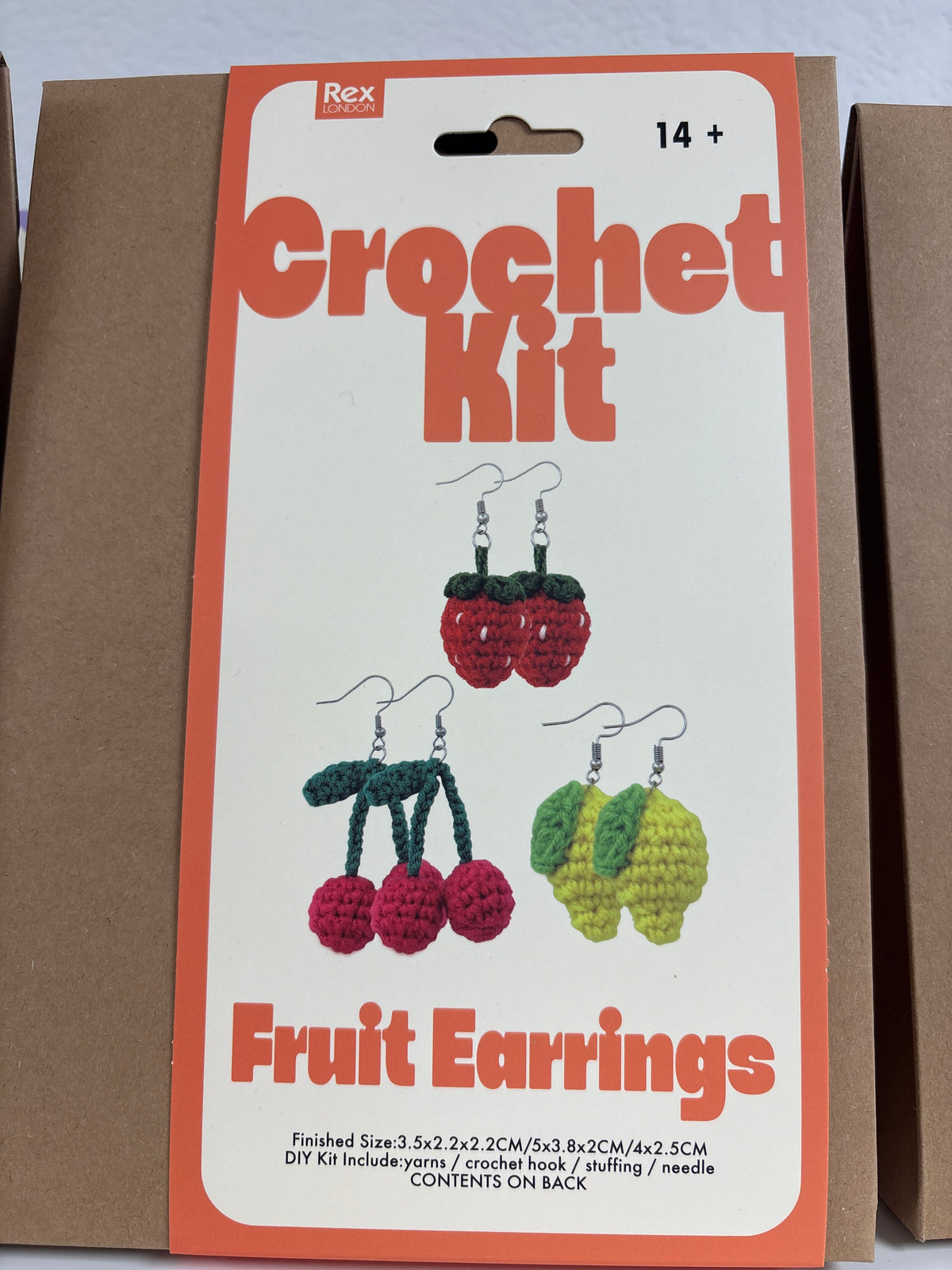 Fruit Earrings Crochet kit