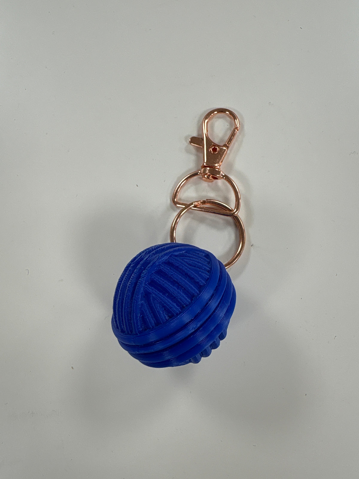 Yarn ball keyrings
