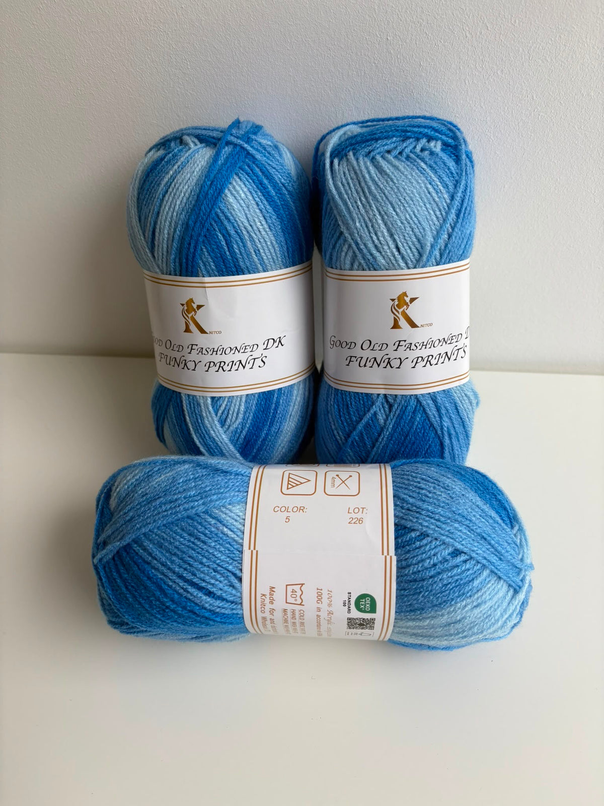 Knitco Funky Print 100g