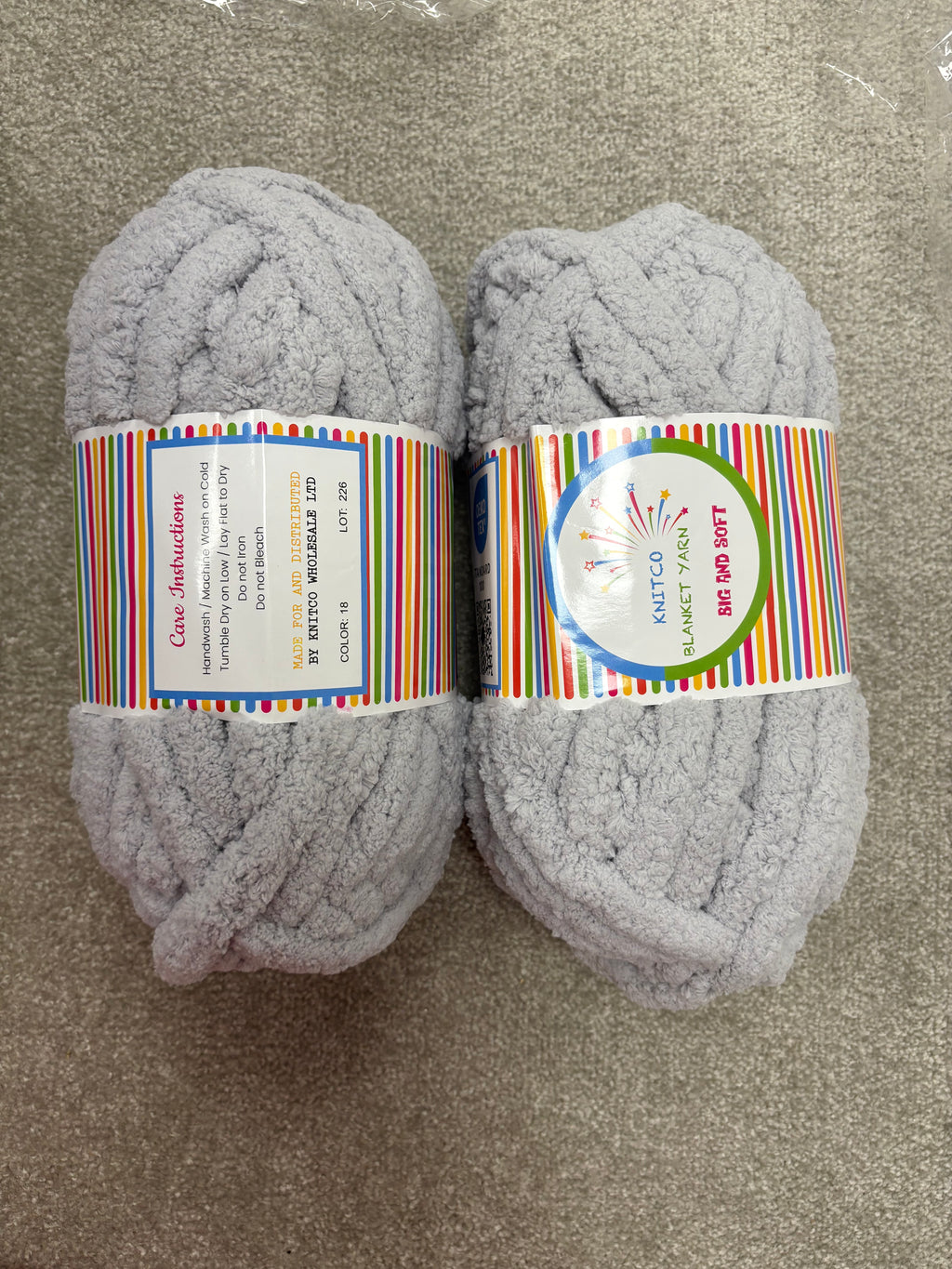 Soft and cosy 250g blanket