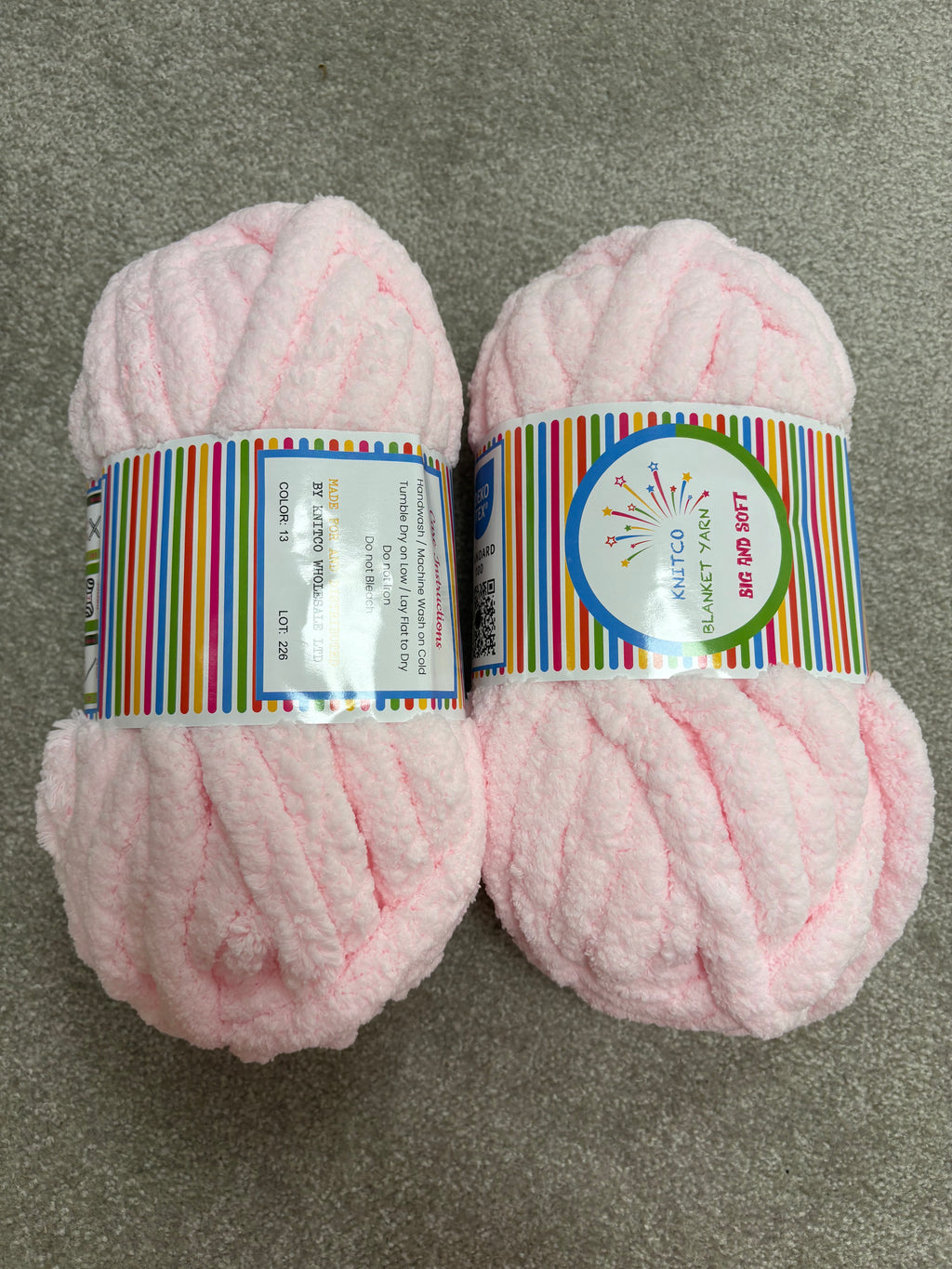 Soft and cosy 250g blanket