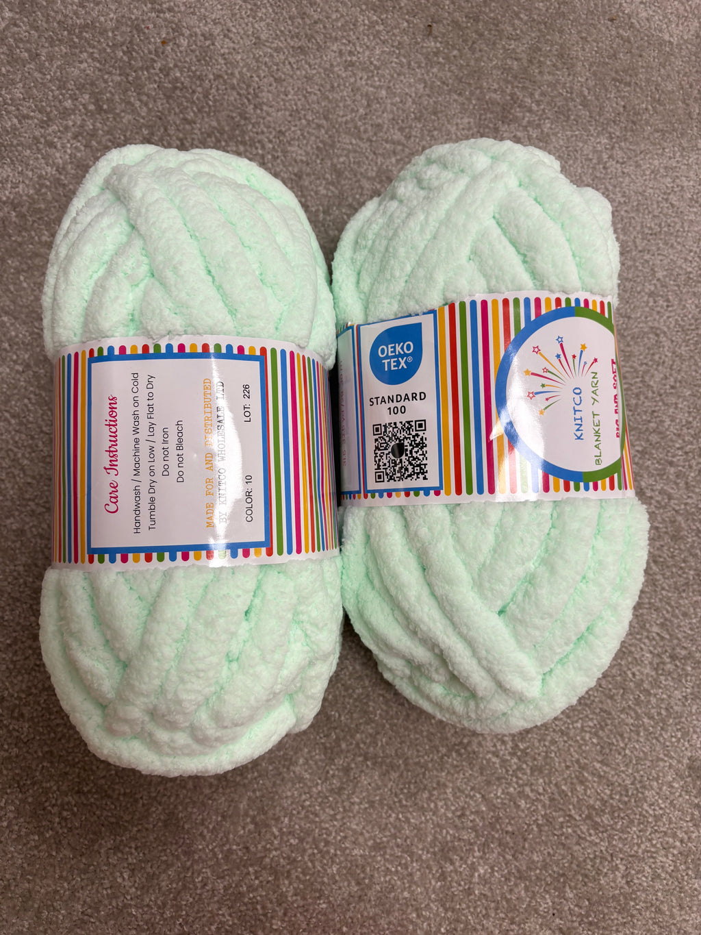 Soft and cosy 250g blanket