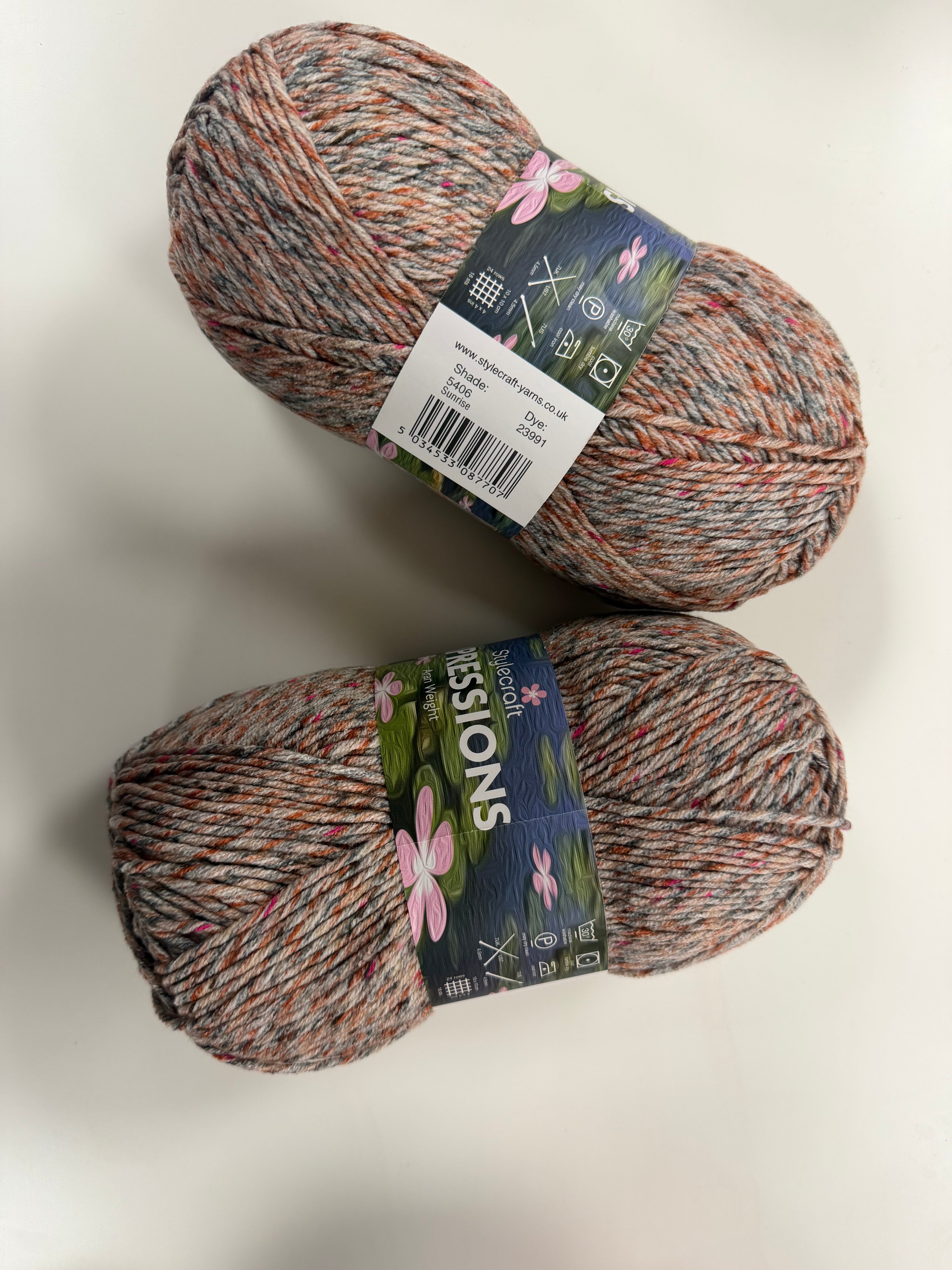 Stylecraft impressions 100g Aran 100% Acrylic