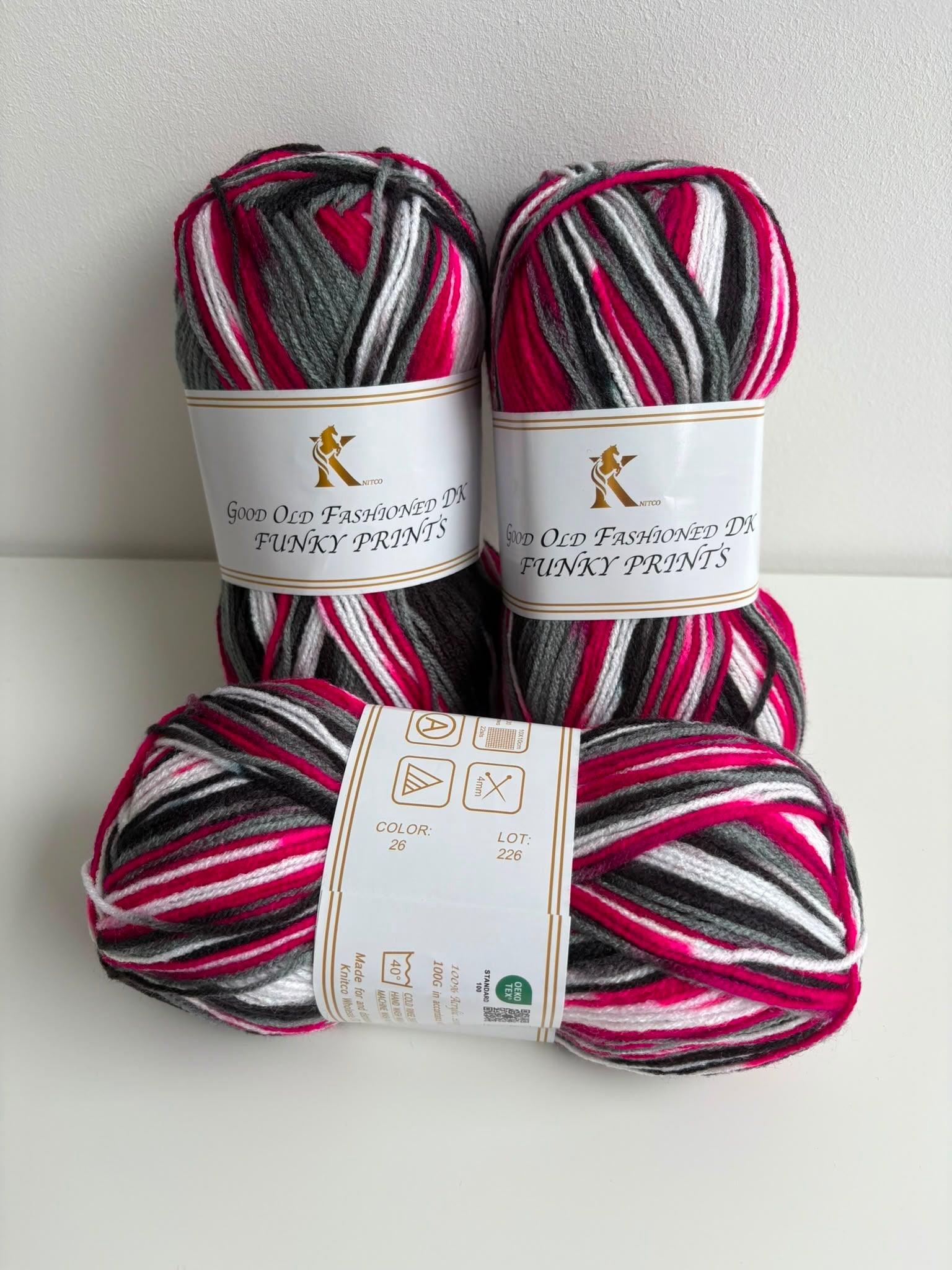 Knitco Funky Print 100g
