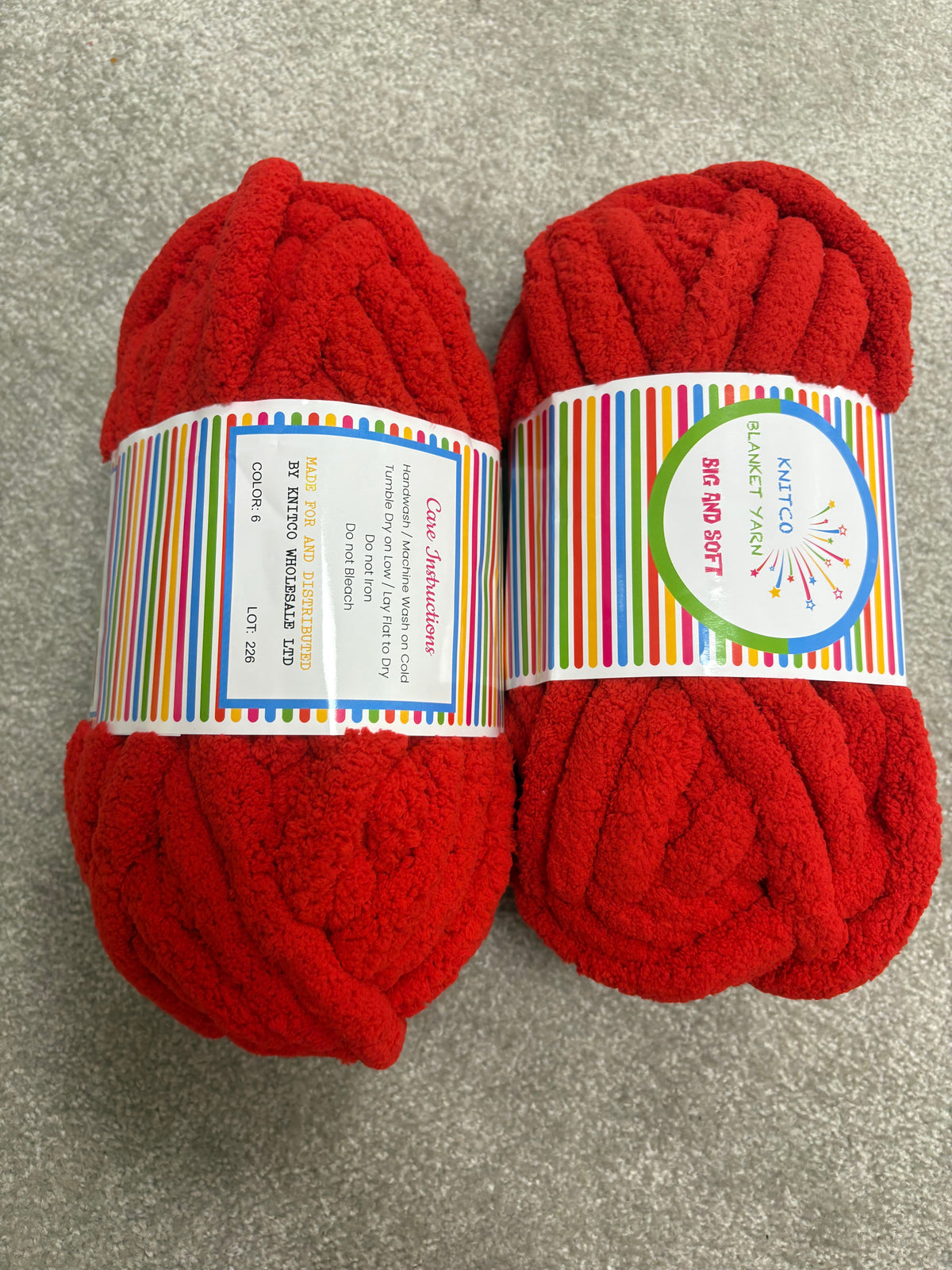 Soft and cosy 250g blanket