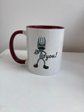 Fork folks cup
