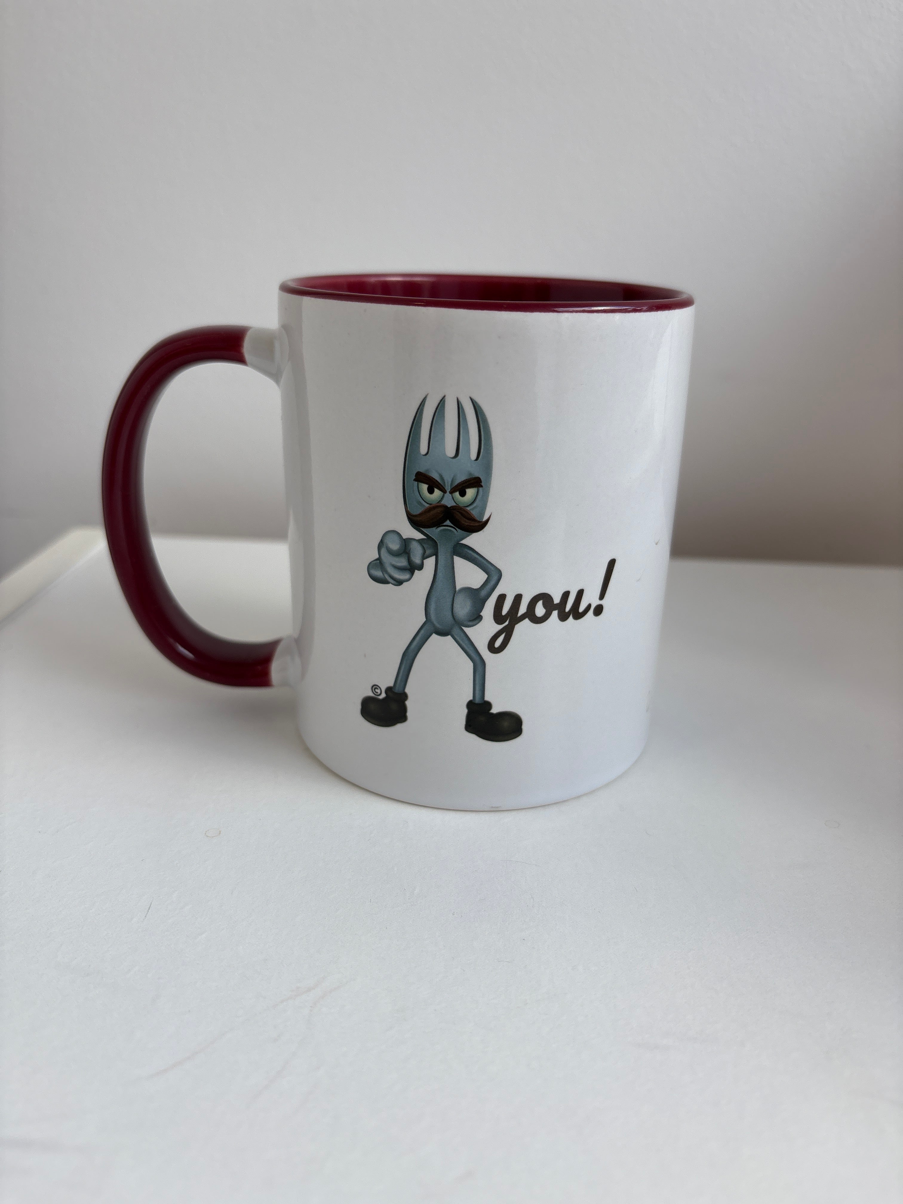 Fork folks cup
