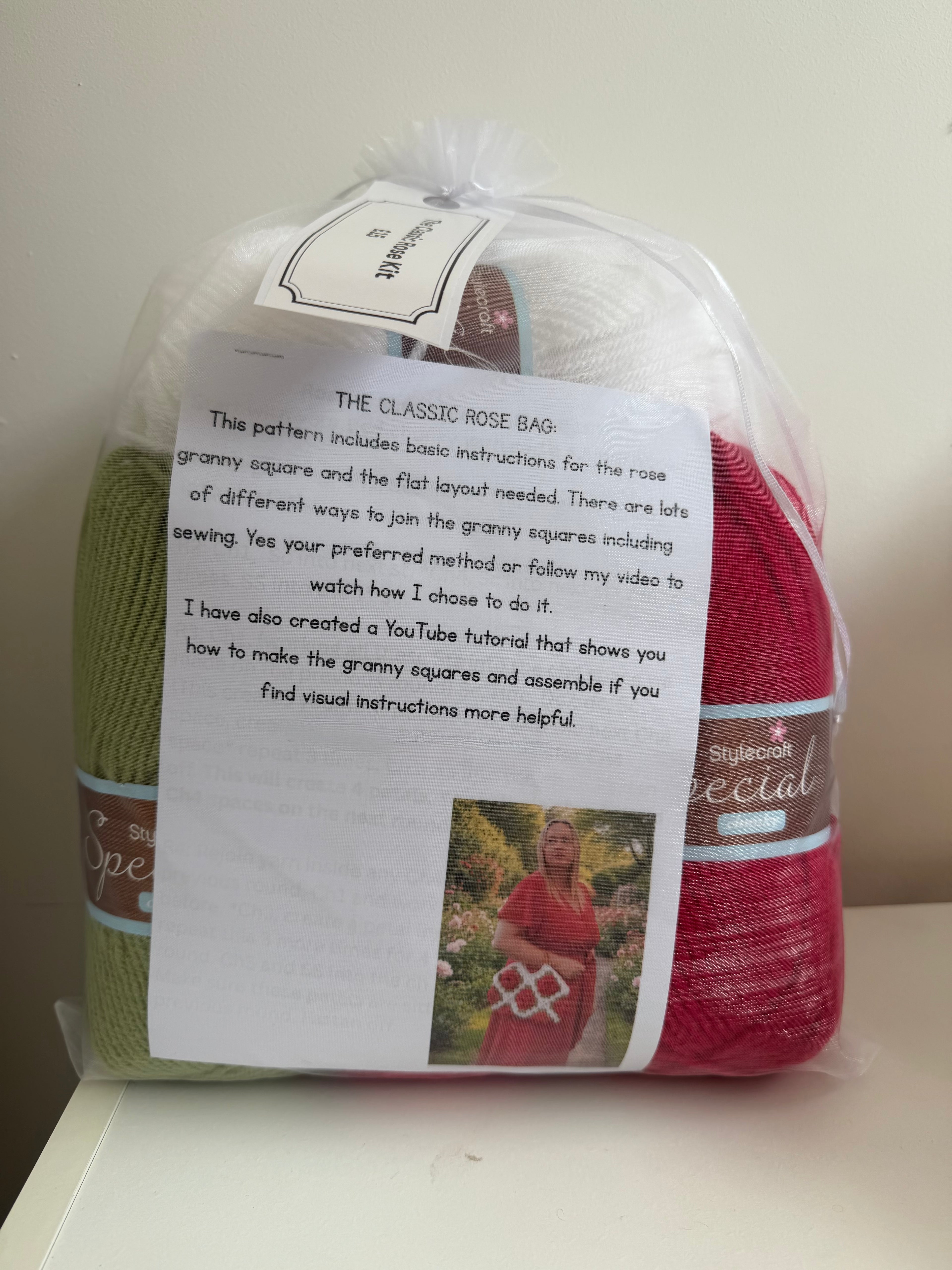 The classic rose bag kit