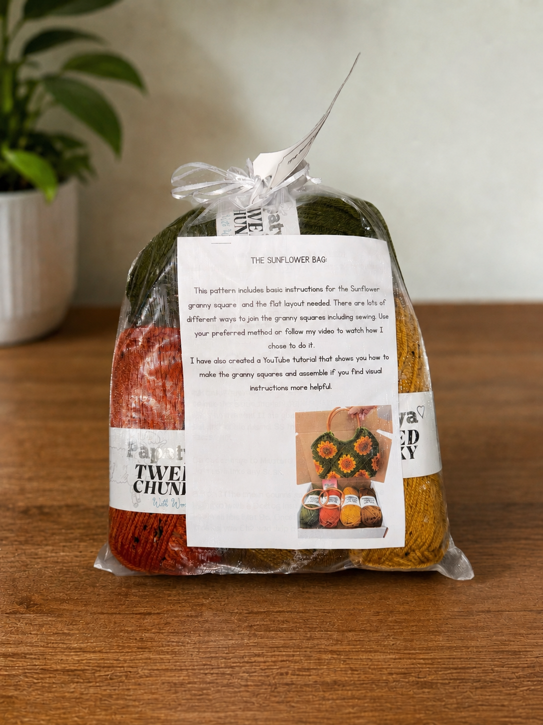 Sunflower bag kit