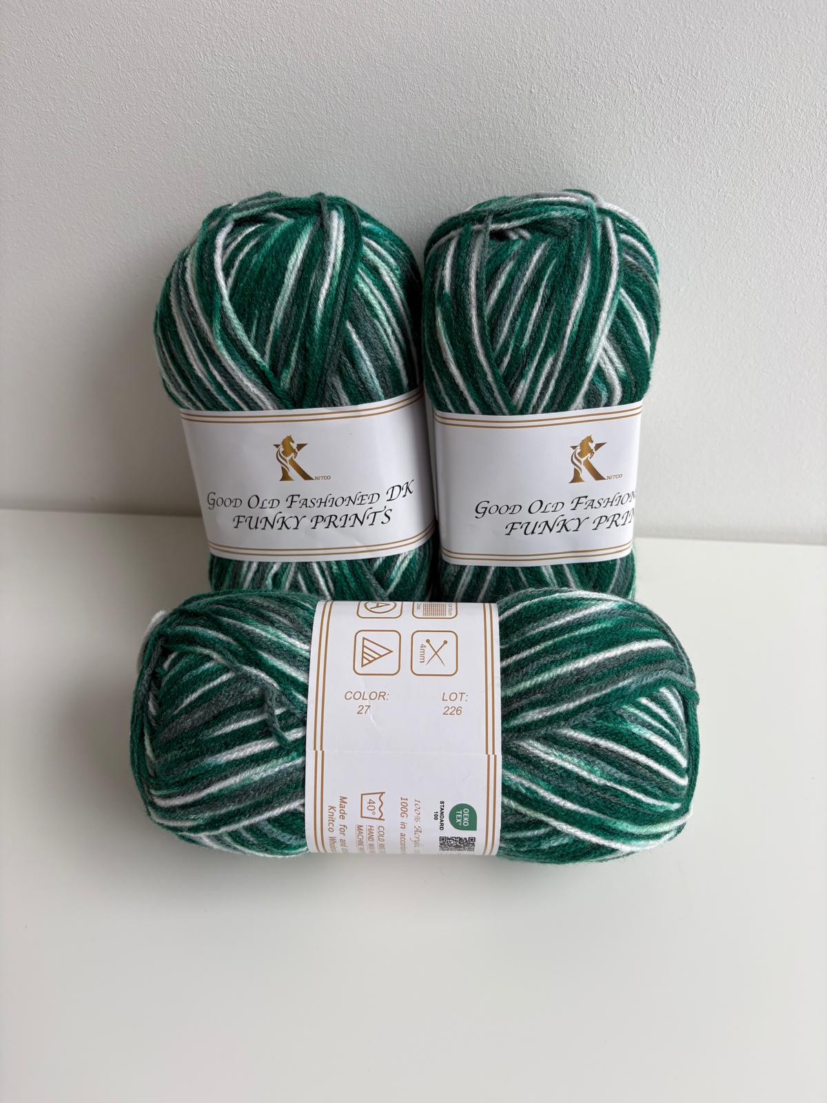 Knitco Funky Print 100g