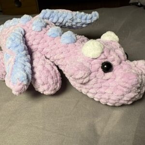 Crochet dragon