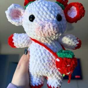 Crochet highland cow
